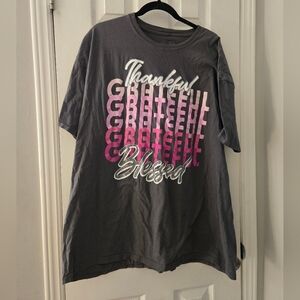 3x Thankful Grateful Blessed tshirt